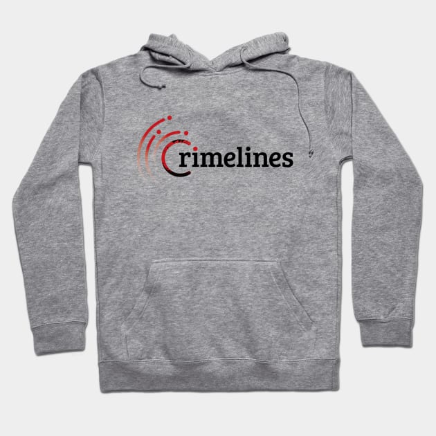 Crimelines - Logo Hoodie by basementfort